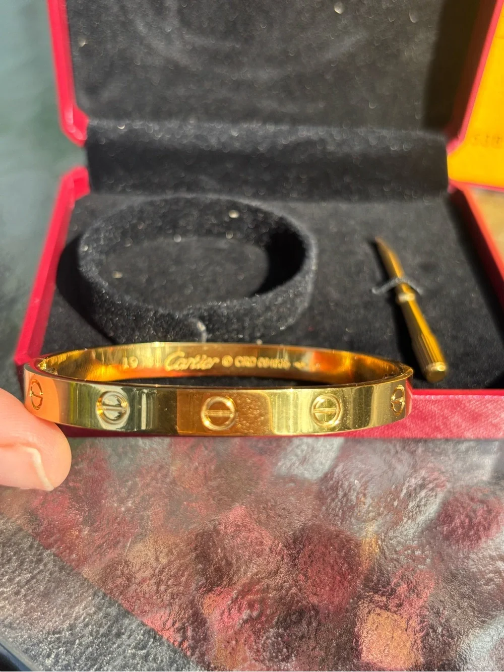 Cartier Gold Bracelet